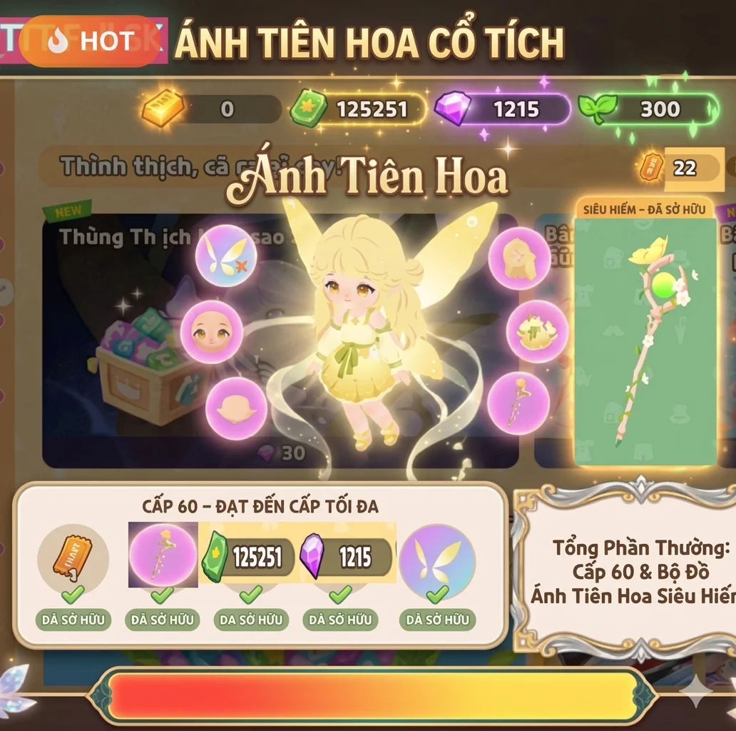 ACC FULL SK TIÊN HOA